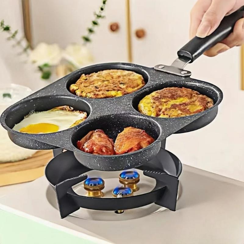 Non‑Stick Multi‑Hole Egg Burge - Mini Pancake Griddle review and price