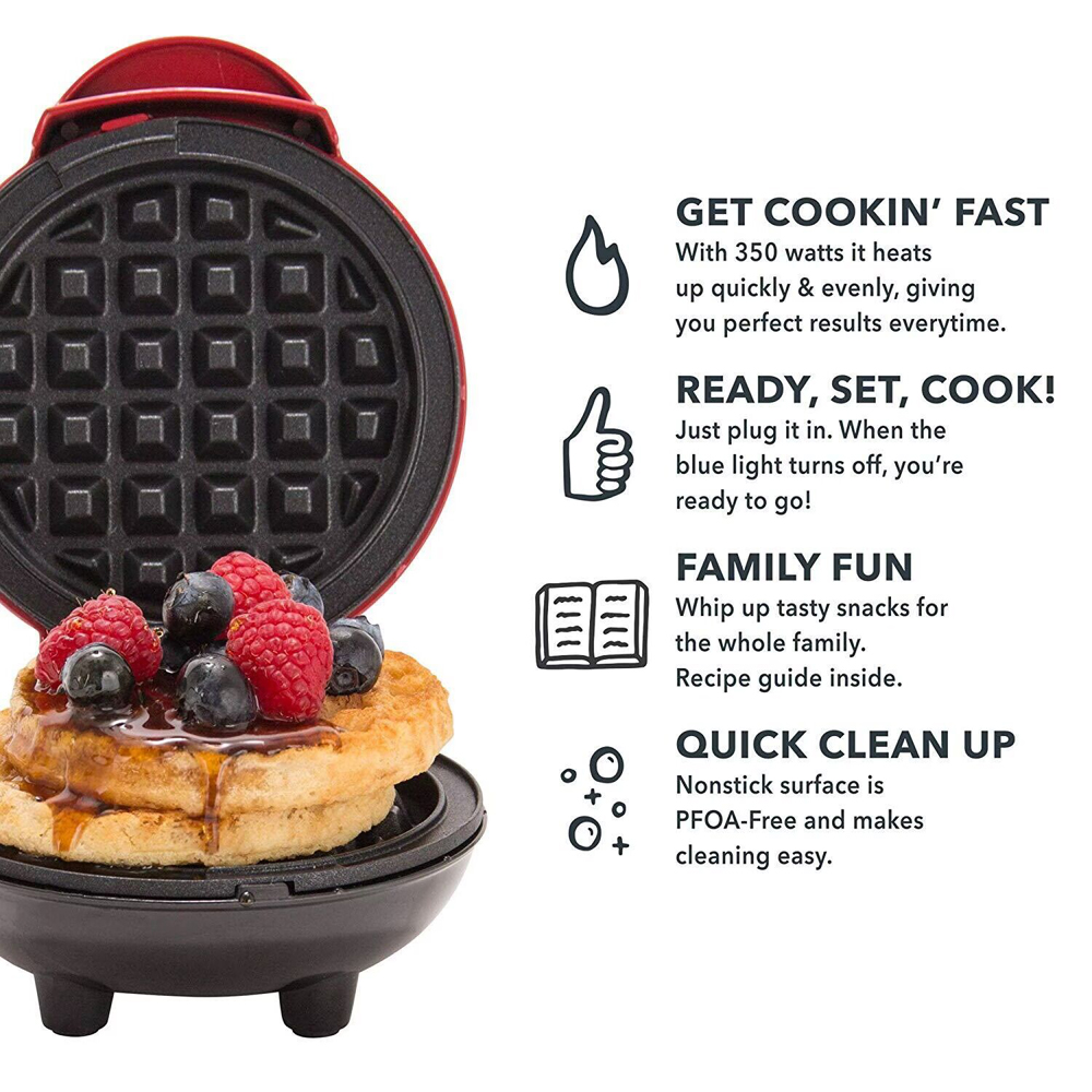 Mini Waffle Maker Bubble Egg C - Egg Waffle Pan review and price