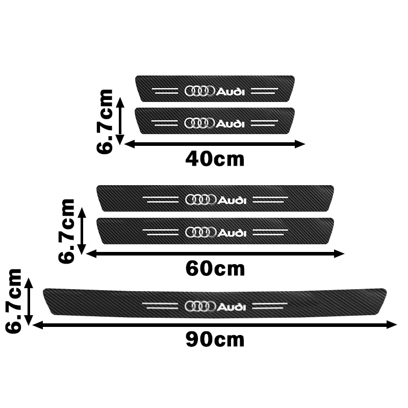 Car Door Sill Scuff Plate Deco - Crepe Pan Carbon review and price