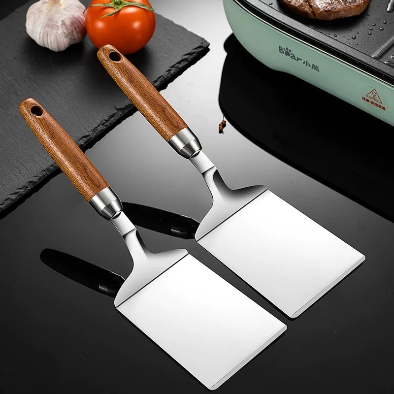 Stainless Steel Frying Spatula - Okonomiyaki Spatula review and price