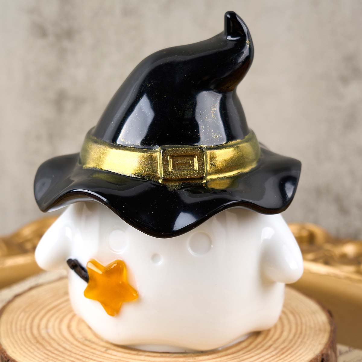 Hat Ghost Candle Jar Silicone  - Potsticker Mold review and price