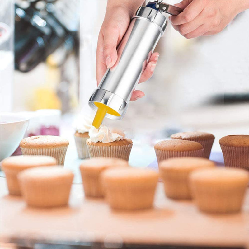 Cookie Press Gun and Icing Set - Churros Maker Gun review and price