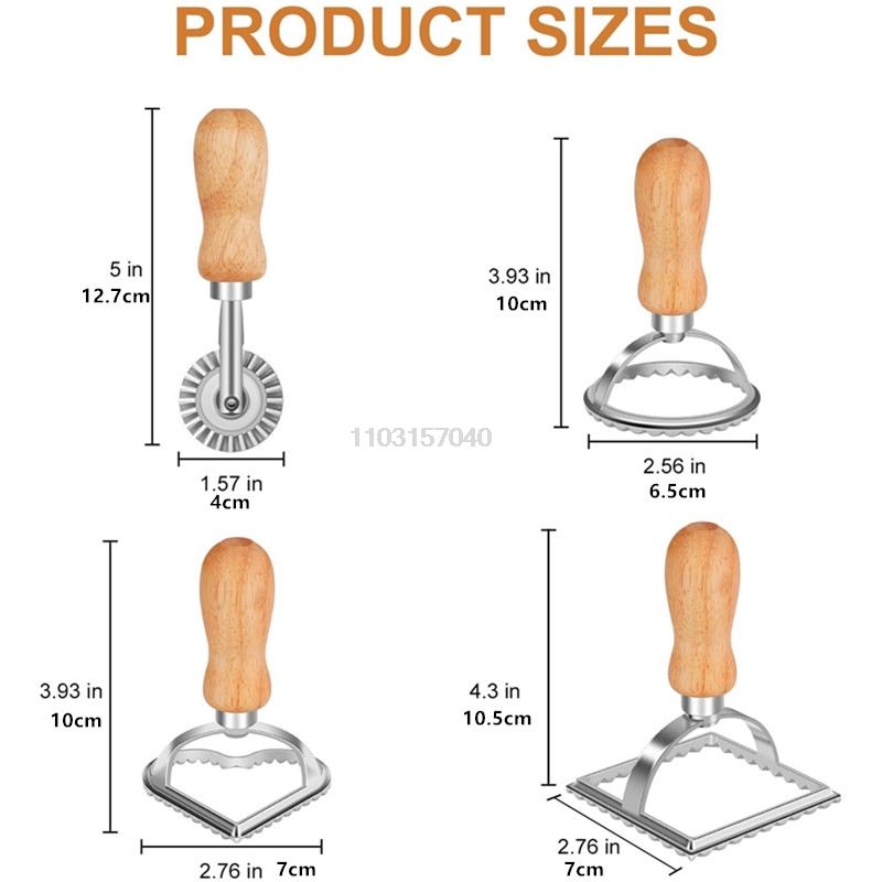 3/4Pcs Manual Pasta Molds Set  - Dumpling Press Set review and price