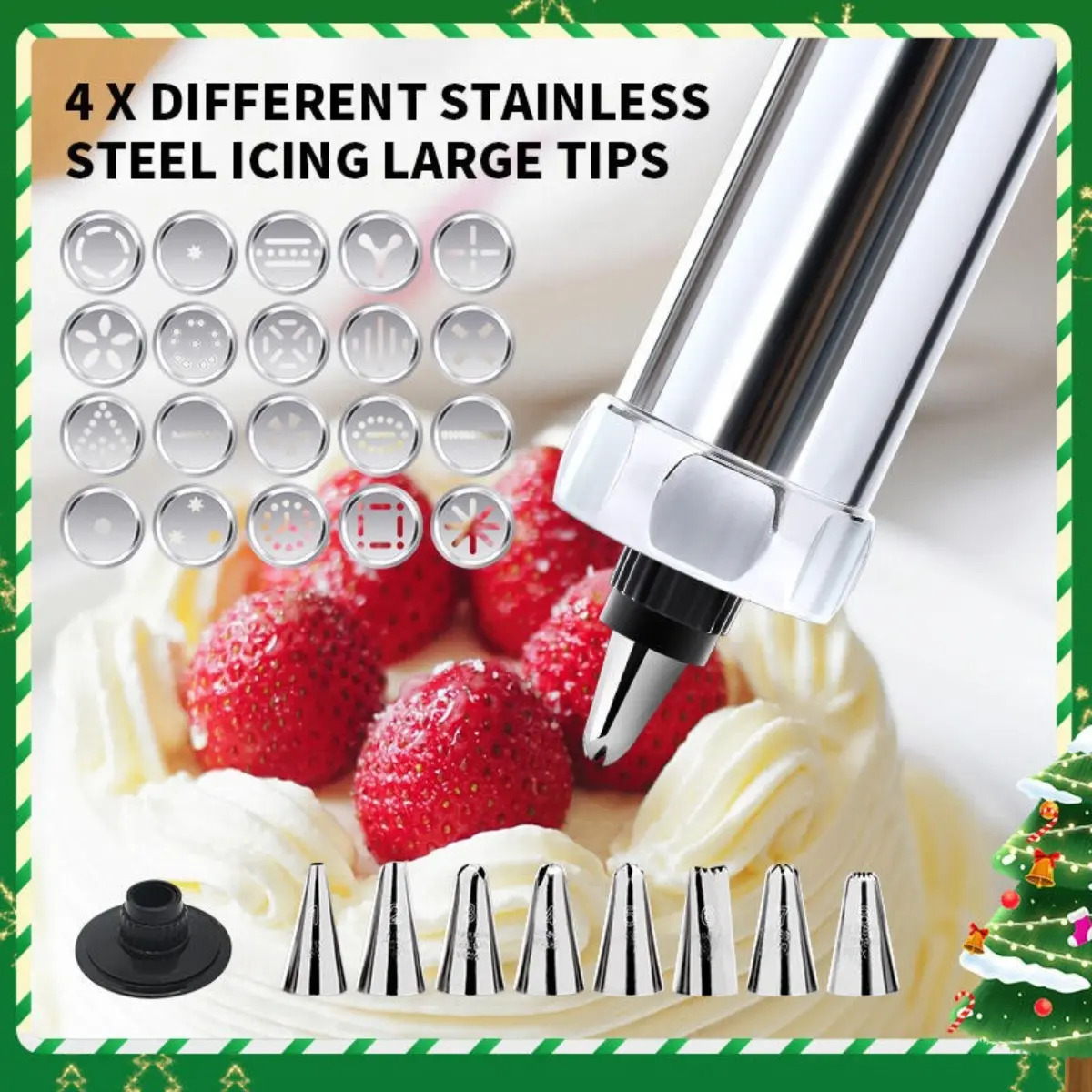 Stainless Steel Cookie Press K - Churros Maker Gun review and price