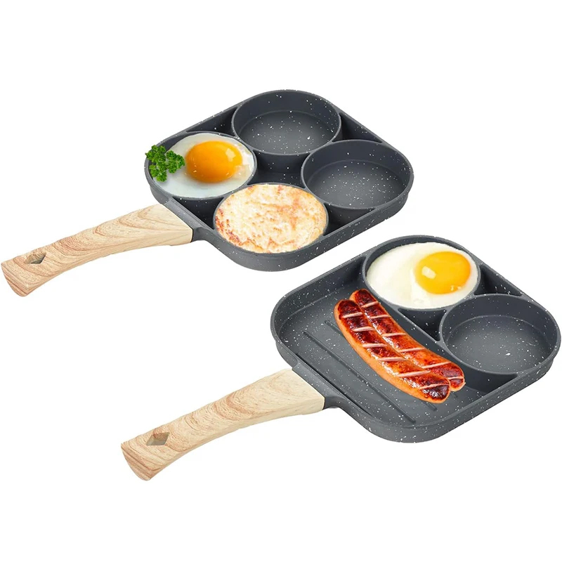 Pancake Egg Frying Pan 4 Cups  - Mini Pancake Griddle review and price