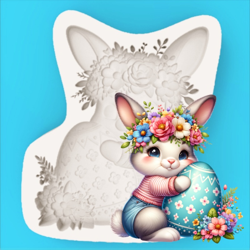 Easter Wreath Bunny Silicone B - Bunny Cake Mold review and price