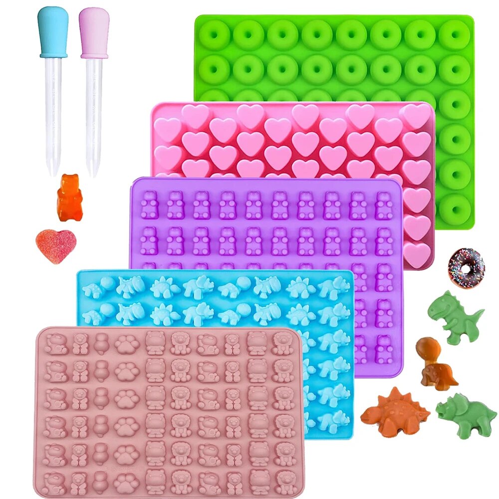 Gummy Bear Molds Silicone Mini - Donut Mold Silicone review and price
