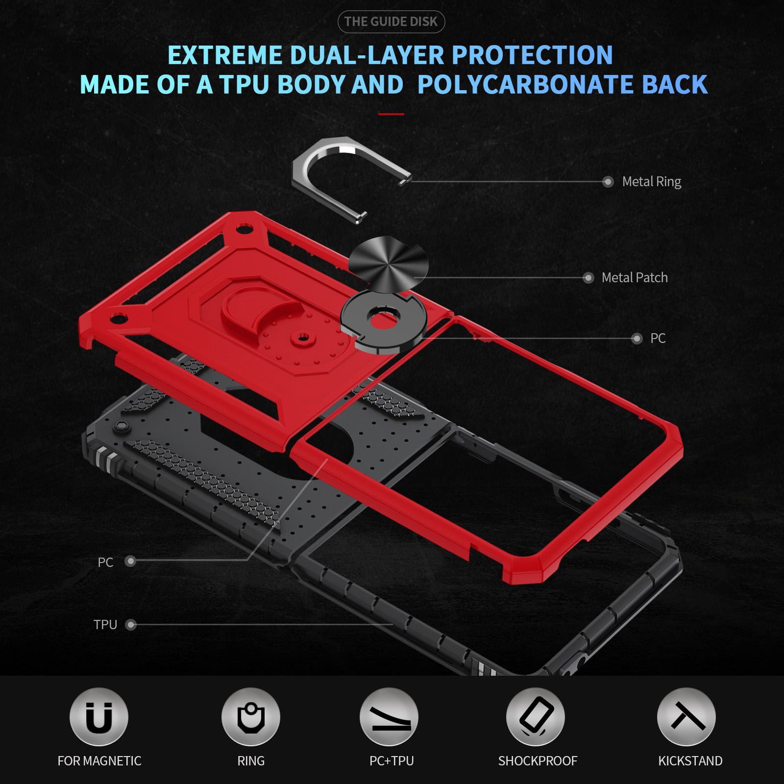 Military-grade Shockproof Phon - Taco Stand Holder review and price