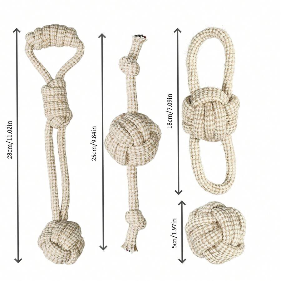 Natural Rope Dog Chew Toy - Su - Corn Dog Stick review and price
