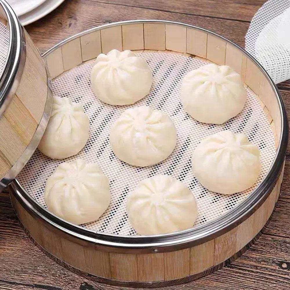 Silicone Bamboo Steamer Liners - Bao Steamer Bamboo review and price