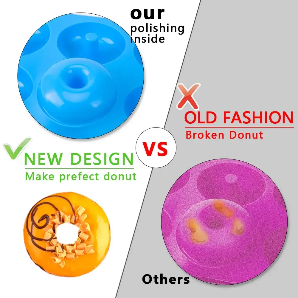 1/2pcs Silicone Muffins Donut  - Donut Mold Silicone review and price