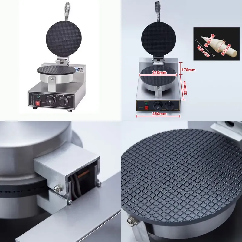 TEBAK Factory Snack Machines E - Waffle Cone Maker review and price