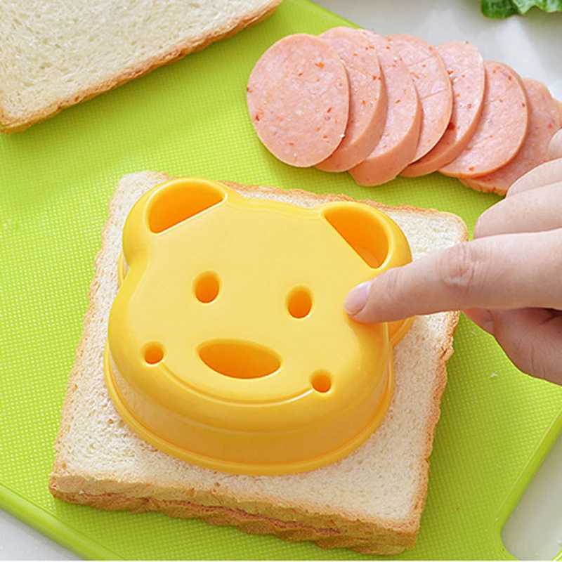 2pcs Sandwich Mould Bear Cat R - Bunny Cake Mold review and price