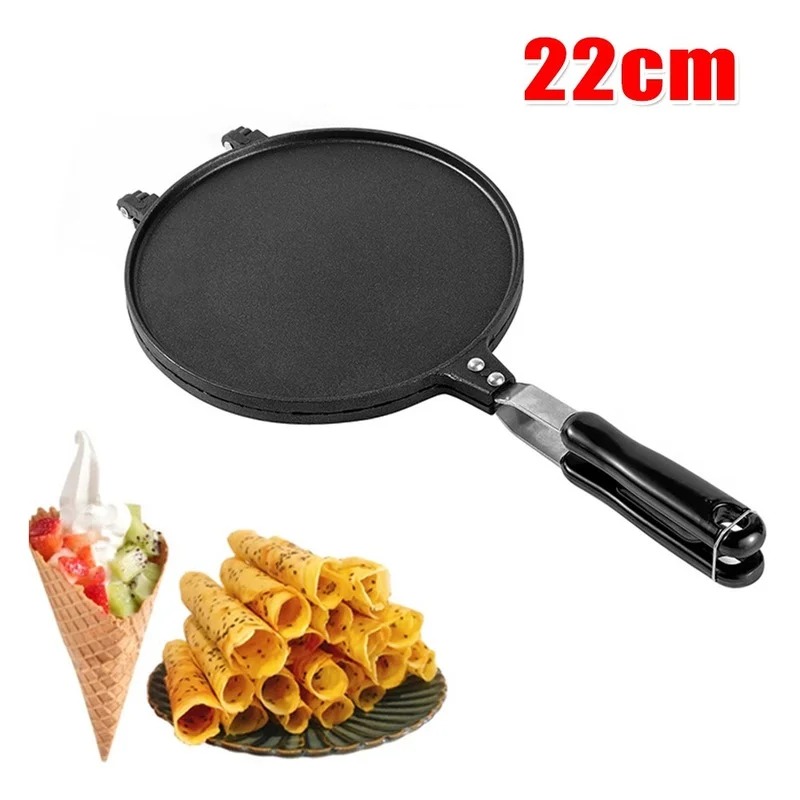 22cm Non-Stick Egg Roll Waffle - Waffle Cone Maker review and price