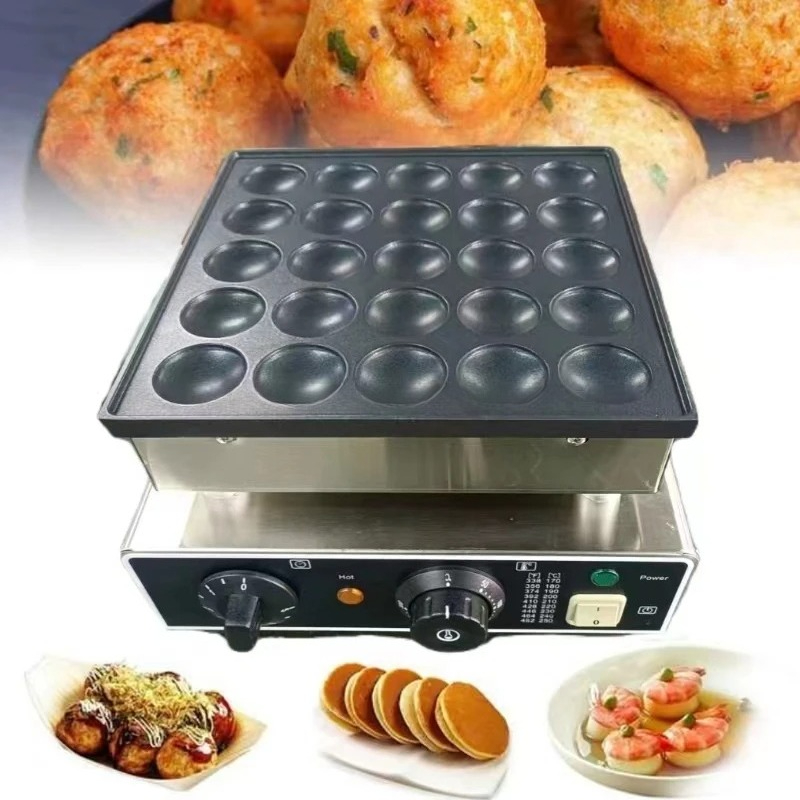 Commercial Snack Fishball Barb - Takoyaki Grill Plate review and price