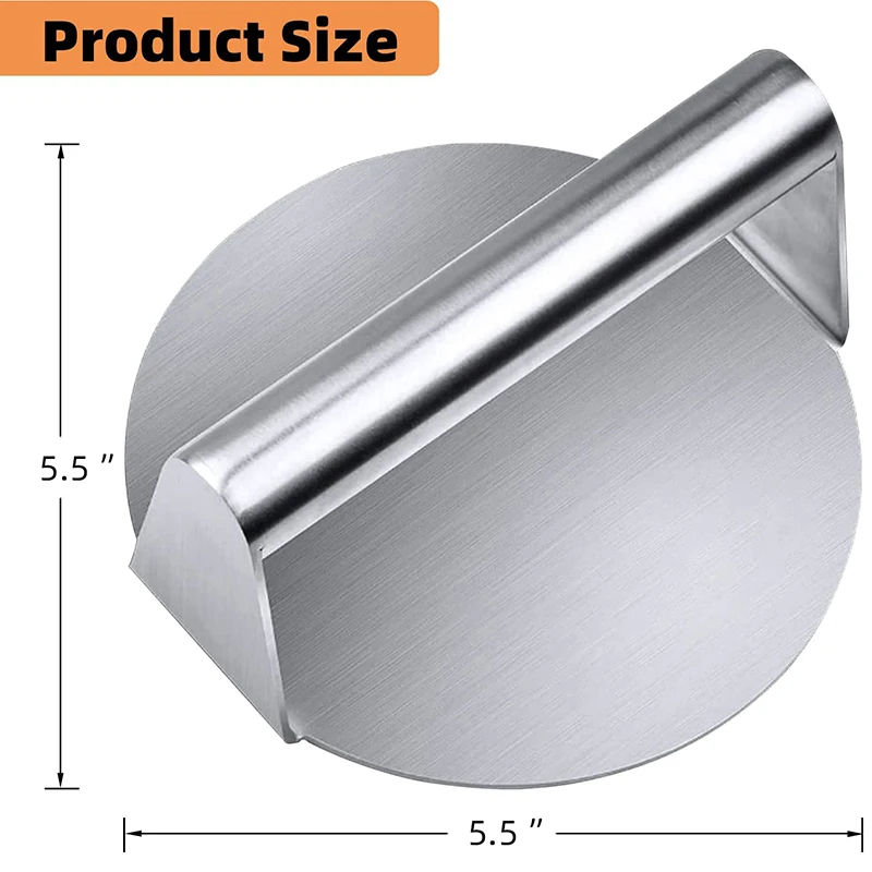 304 Stainless Steel Burger Pre - Hot Dog Press review and price