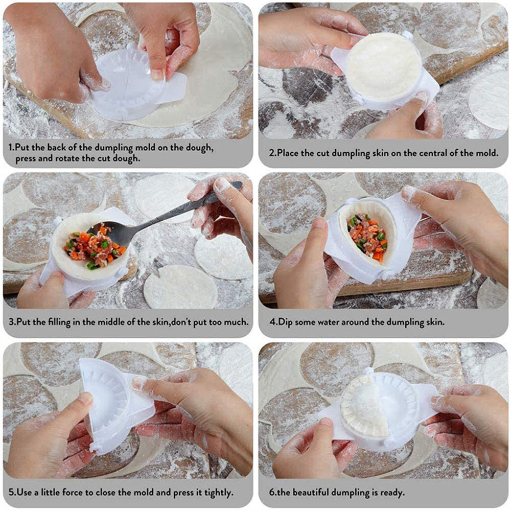 4 Size Dumpling Mold DIY Press - Dumpling Press Set review and price