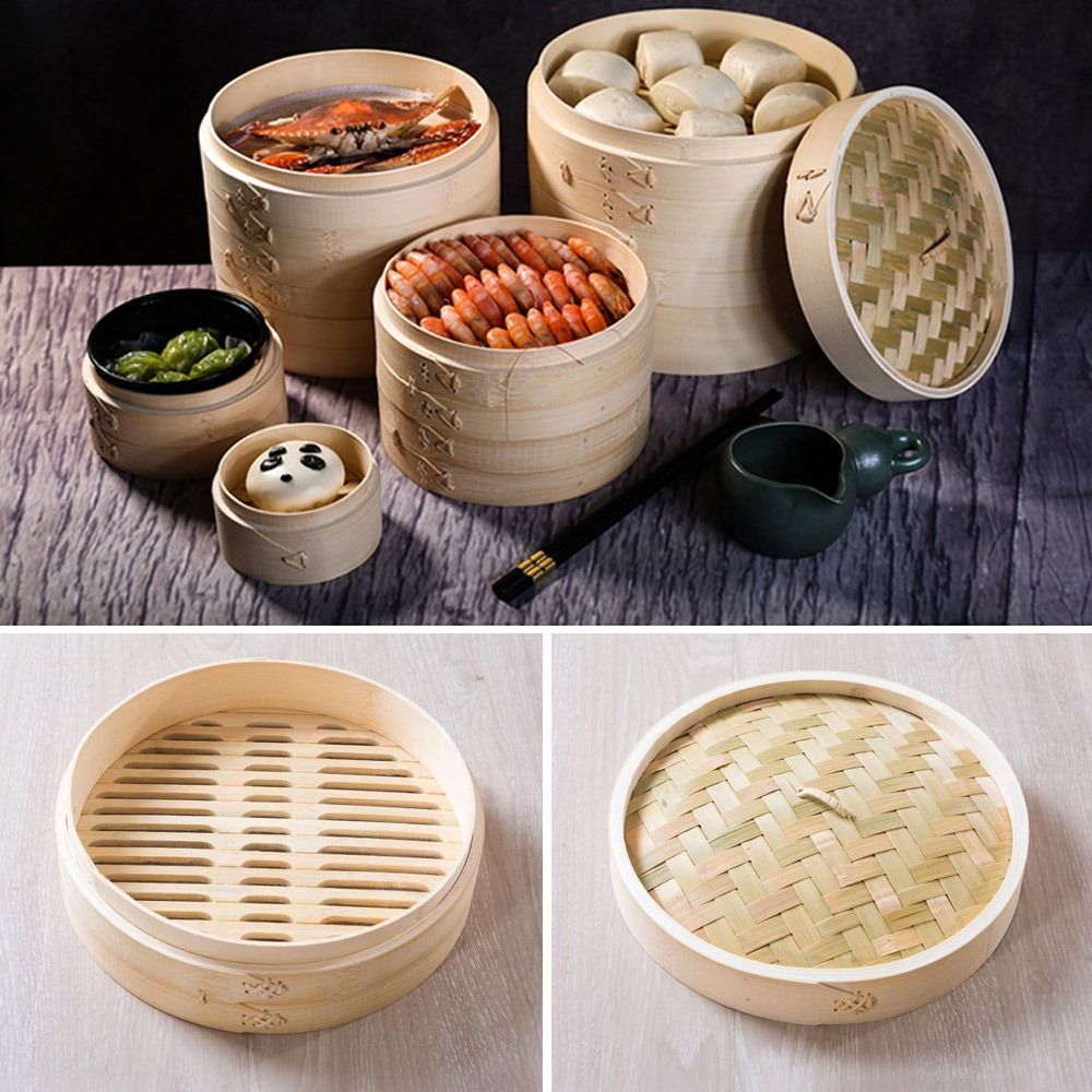 Chinese Steamer Basket Bamboo  - Bao Steamer Bamboo review and price
