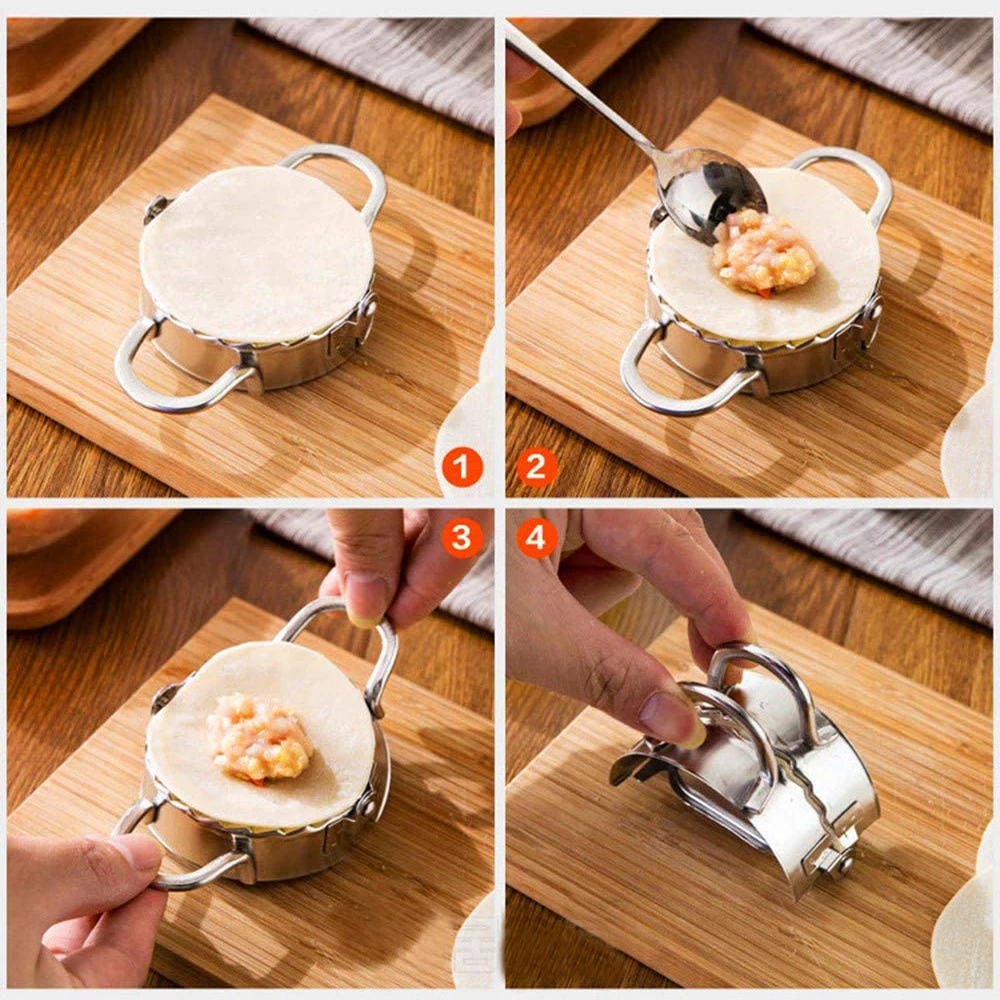 Stainless Steel Dumpling Mold  - Dumpling Press Set review and price