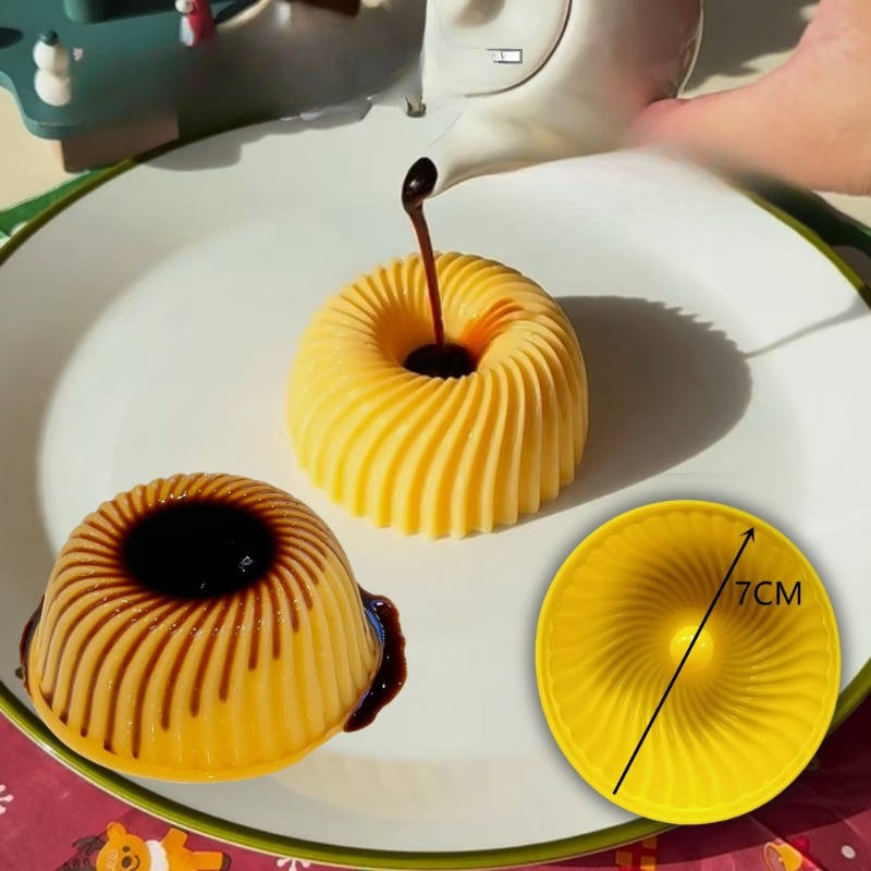 Silicone Crème Brûlée Cupcake  - Donut Mold Silicone review and price