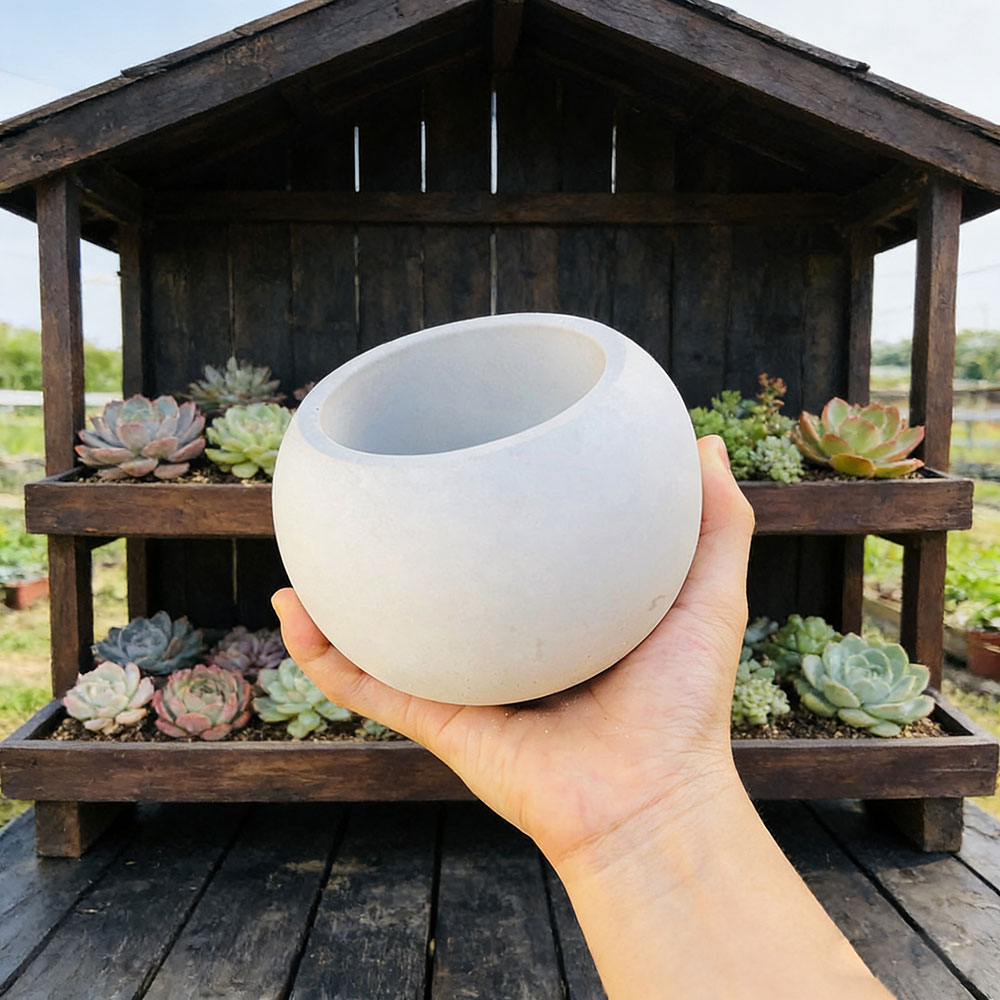Spherical Flowerpot Silicone M - Potsticker Mold review and price