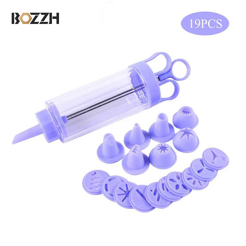 BOZZH DIY Manual Cookie Press  - Churros Maker Gun review and price
