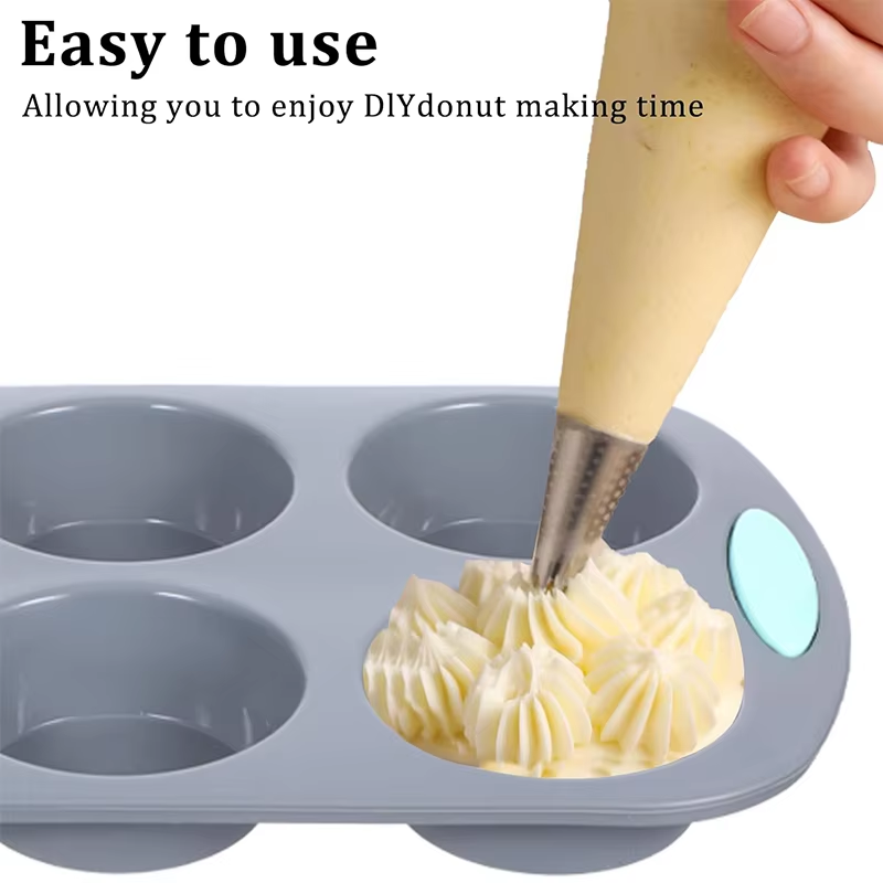 Silicone Fluted Cake Pans Non- - Donut Mold Silicone review and price