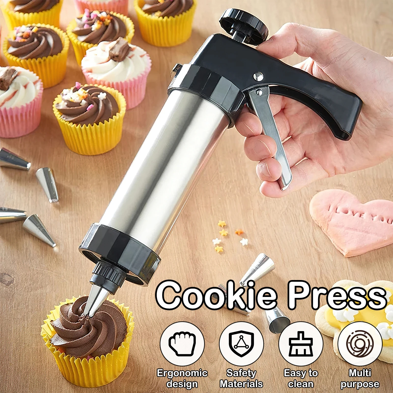 Christmas Cookie Press Gun and - Churros Maker Gun review and price